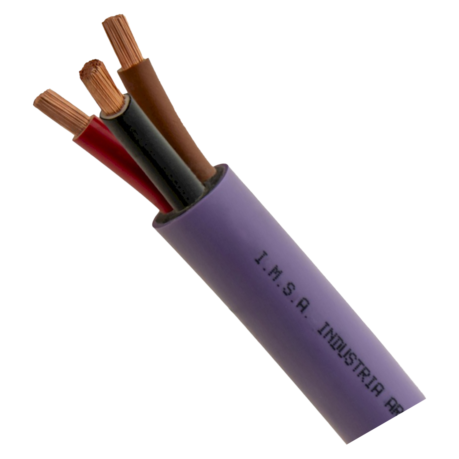 [26784] Cable Subterraneo 3x50mm2 133A PVC Violeta Imsa