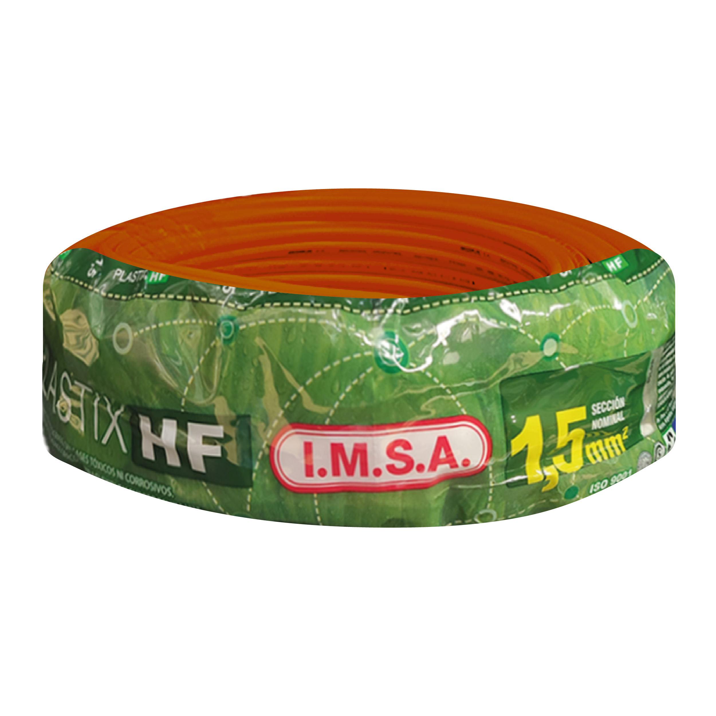 Cable Unipolar 1,50mm2 LS0H Marron (x 100Mts) Imsa