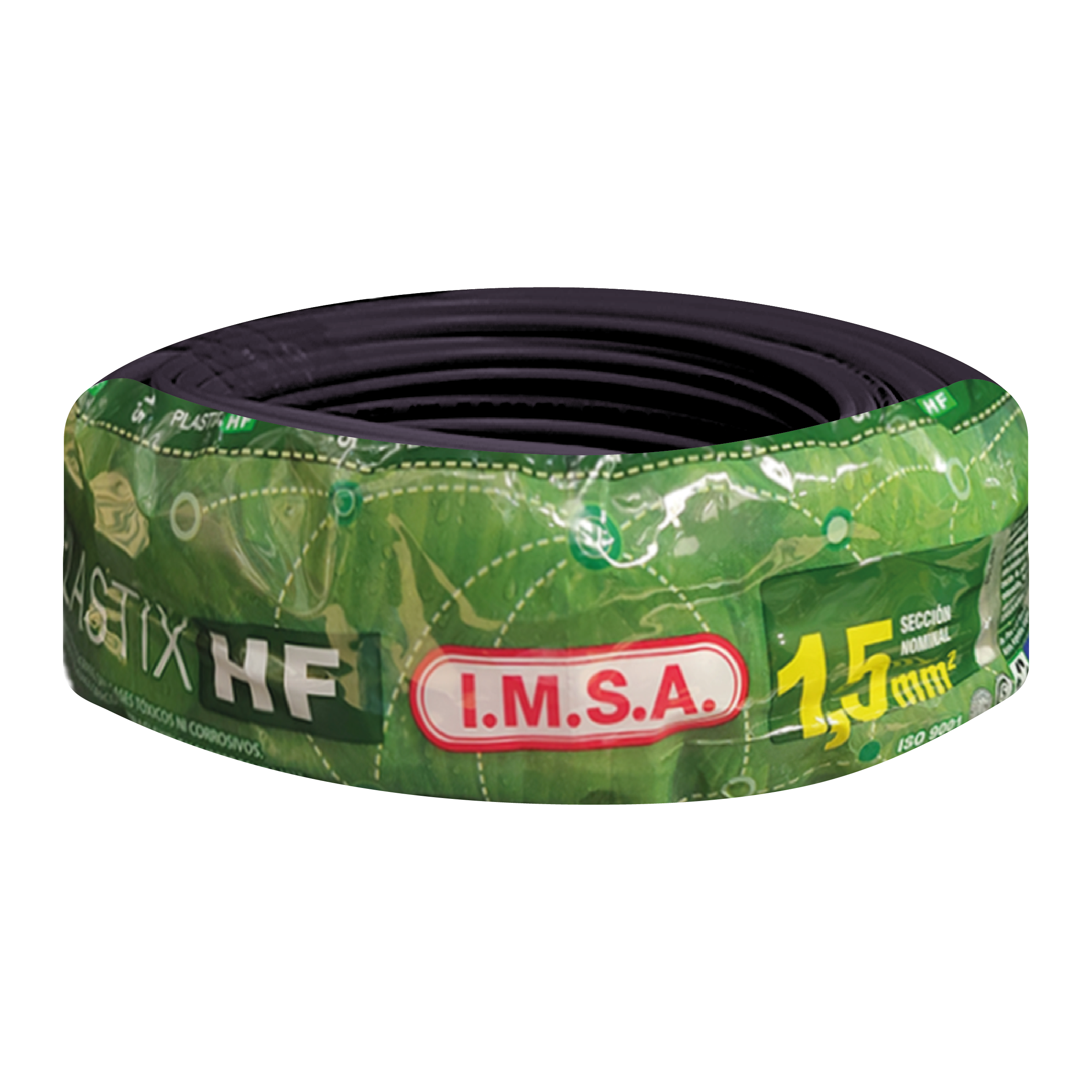 [26800] Cable Unipolar 1,50mm2 LS0H Negro (x 100Mts) Imsa