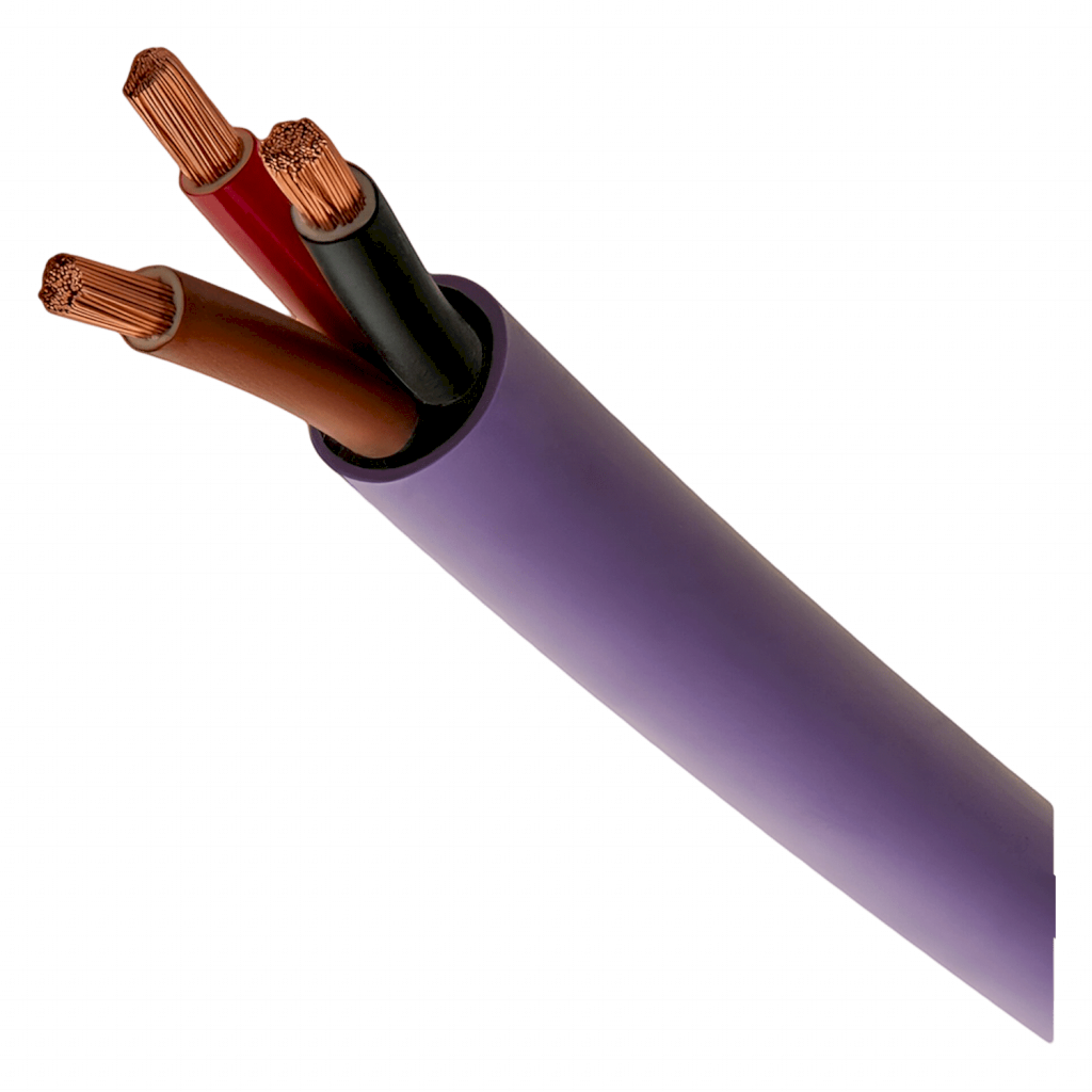 Cable Subterraneo 3x6mm2 37A PVC Violeta Argenplas