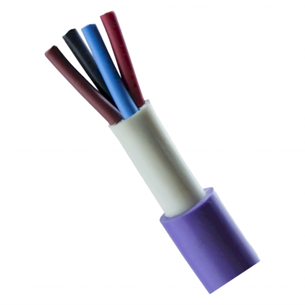 [27031] Cable Subterraneo 4x1,5mm2 16A PVC Violeta Argenplas