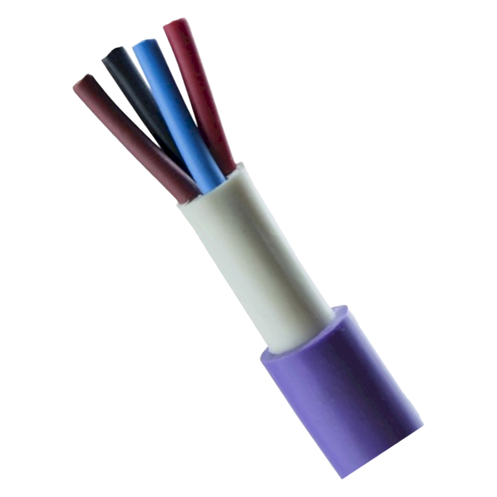 [27031] Cable Subterraneo 4x1,5mm2 16A PVC Violeta Argenplas