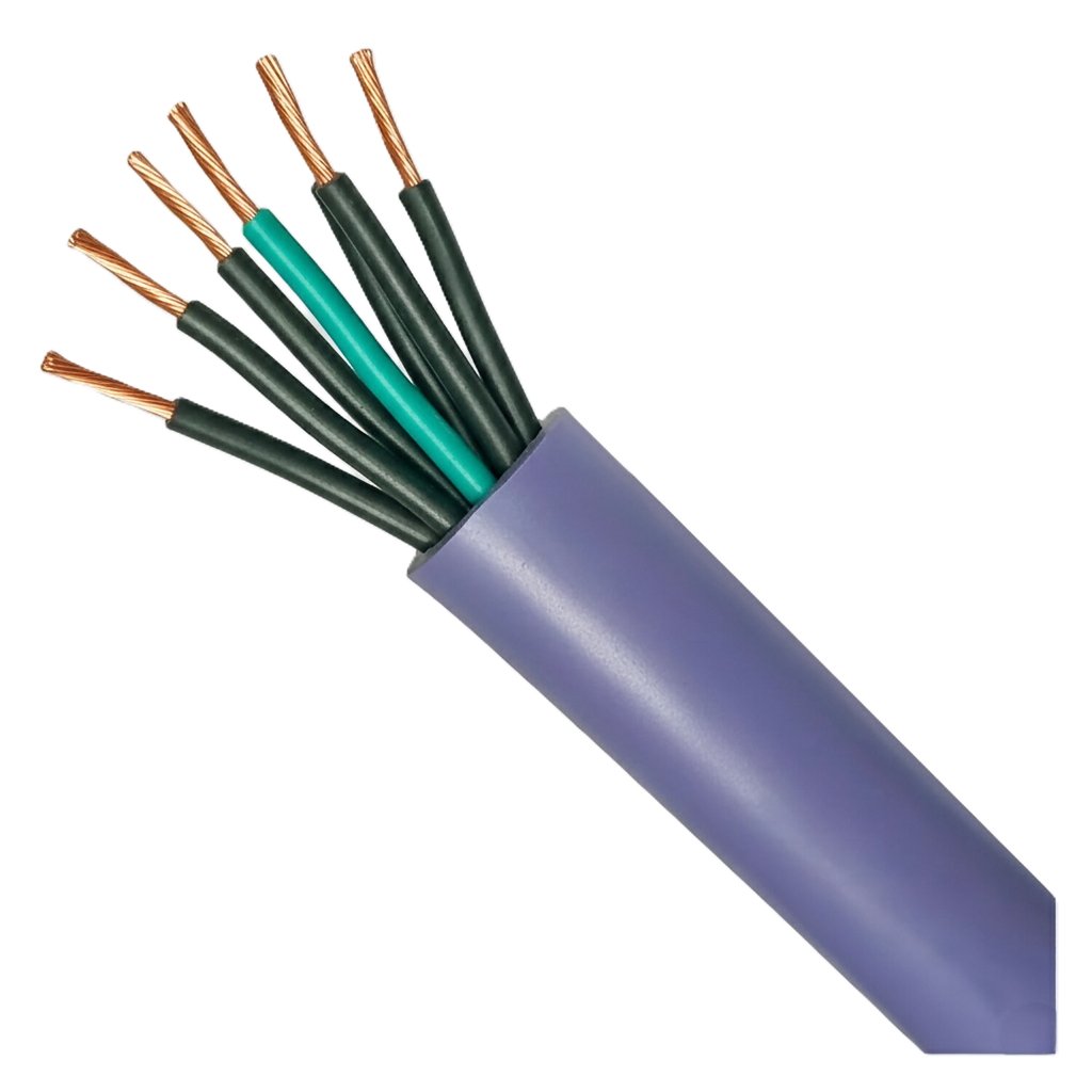 [27039] Cable Subterraneo 7x2,5mm2 13A PVC Violeta Argenplas