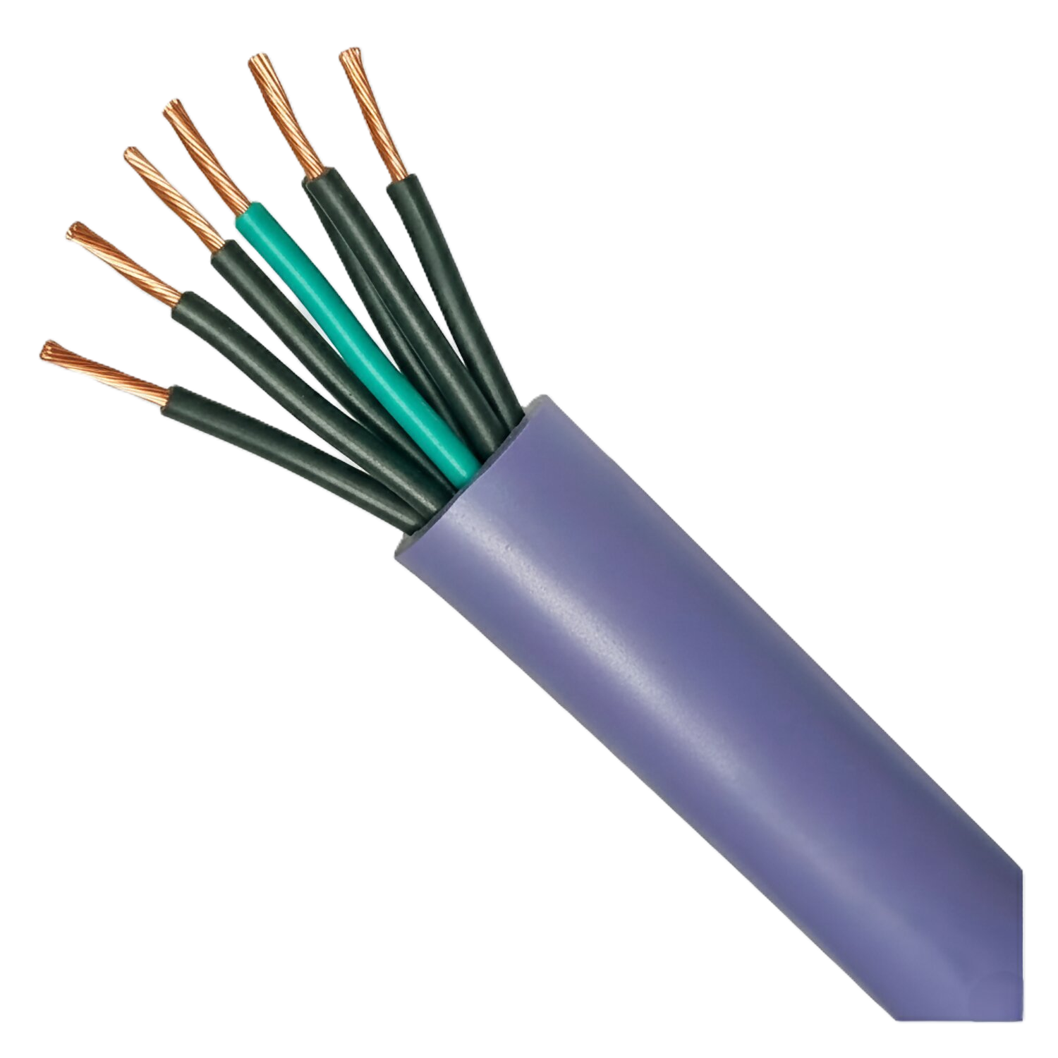 Cable Subterraneo 7x2,5mm2 13A PVC Violeta Argenplas