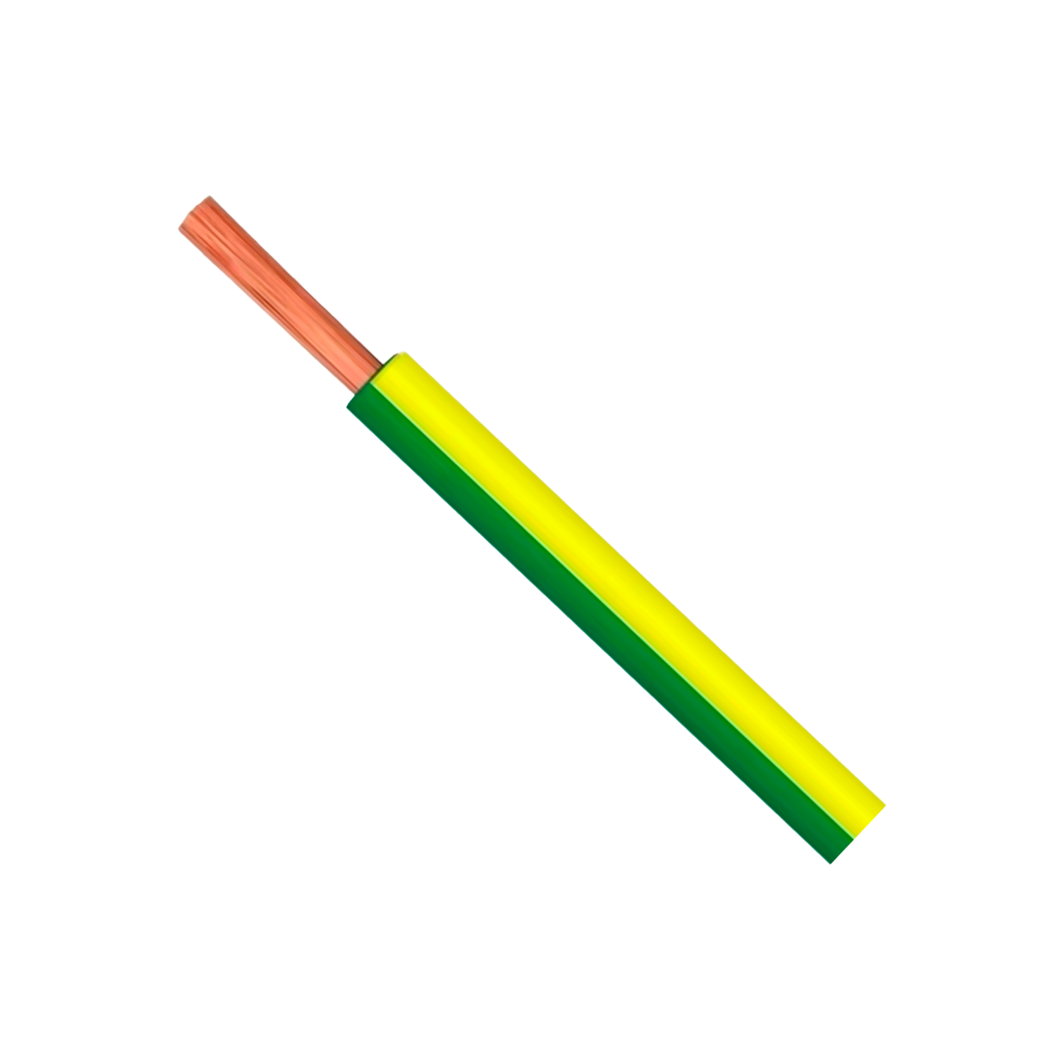 [27445] Cable Unipolar 120mm2 PVC Verde/Amarillo (x 1Mts) Argenplas