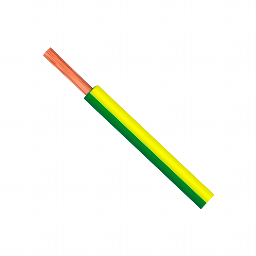 Cable Unipolar 120mm2 PVC Verde/Amarillo (x 1Mts) Argenplas