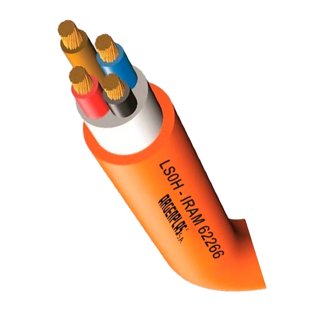 [28366] Cable Subterraneo 4x2,5mm2 22A LSOH Violeta Argenplas