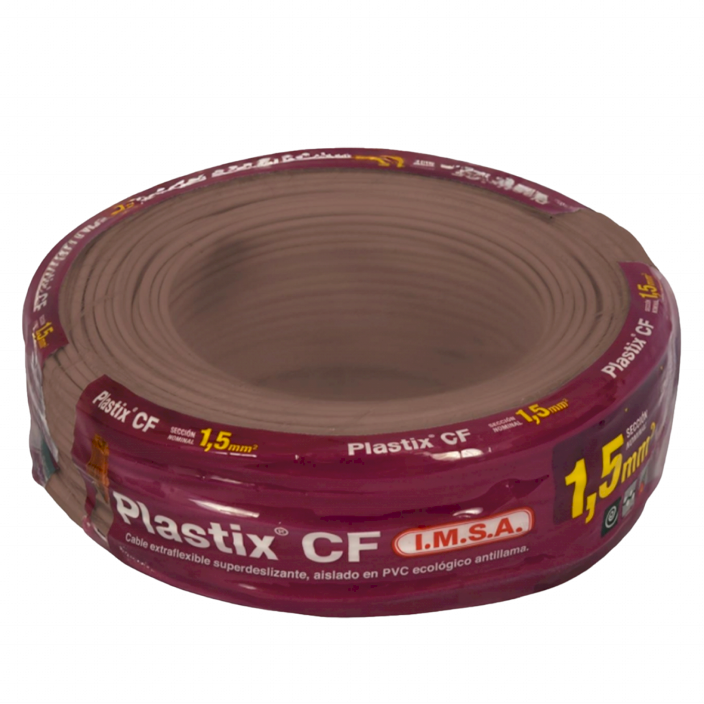 [31206] CABLE UNIPOLAR 1,50mm² PVC MARRON IMSA (x 30M) JPF100015CMT