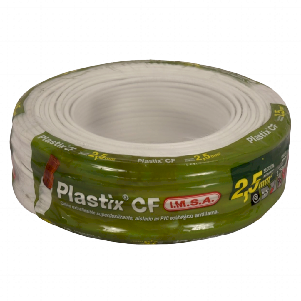 [31216] Cable Unipolar 2,50mm2 PVC Blanco (x 30Mts) Imsa