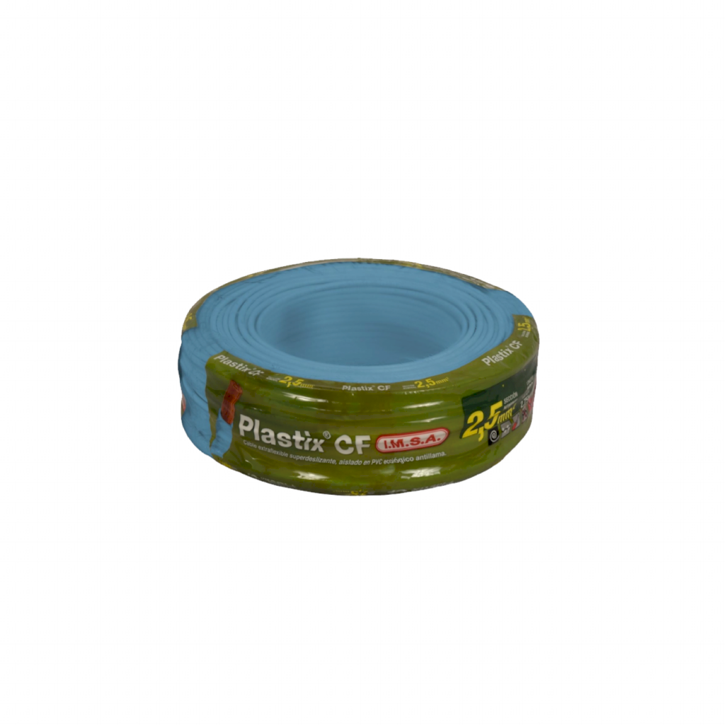 [31217] CABLE UNIPOLAR 2,50mm² PVC CELESTE IMSA (x 30M) JPF100025CCT