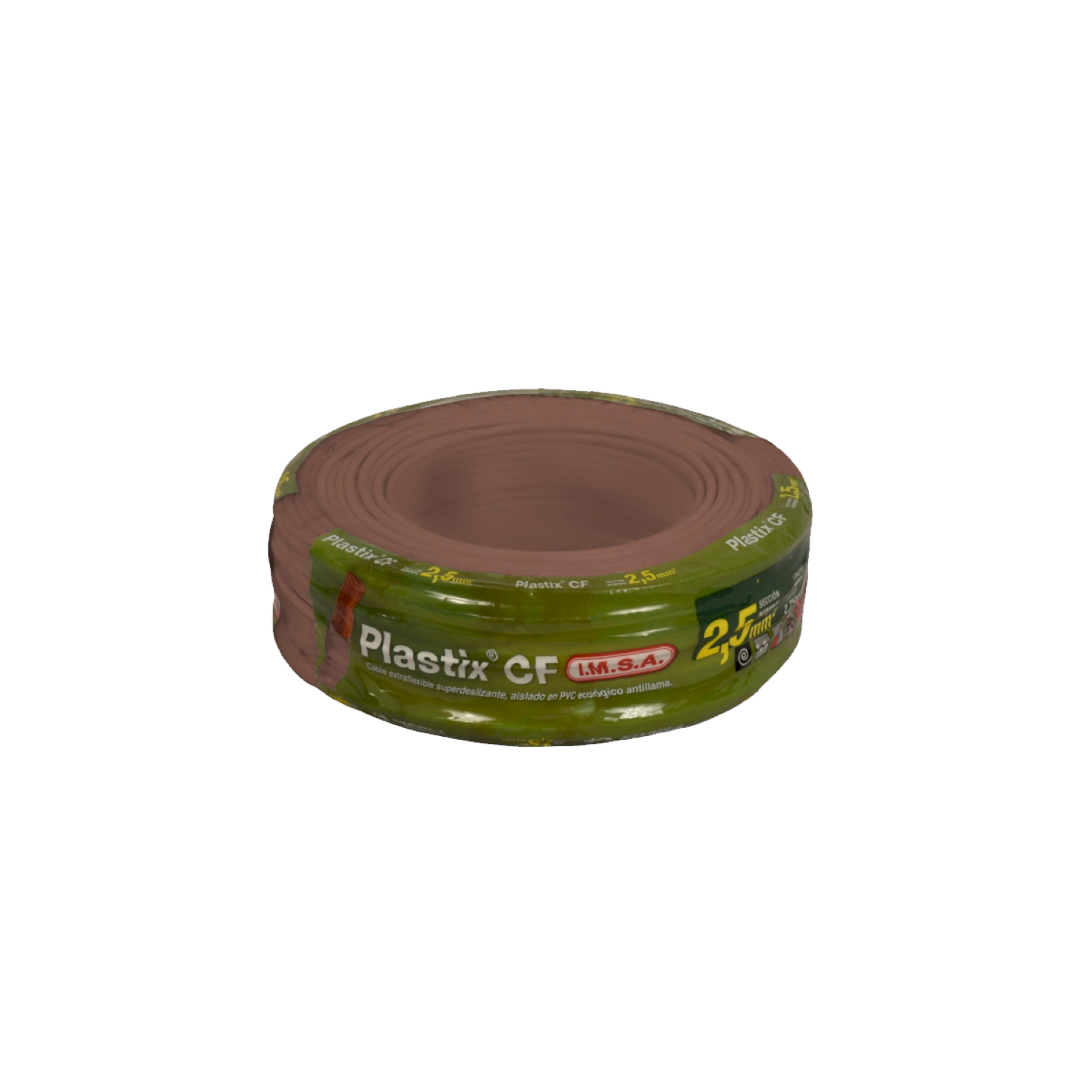 [31218] Cable Unipolar 2,50mm2 PVC Marron (x 30Mts) Imsa