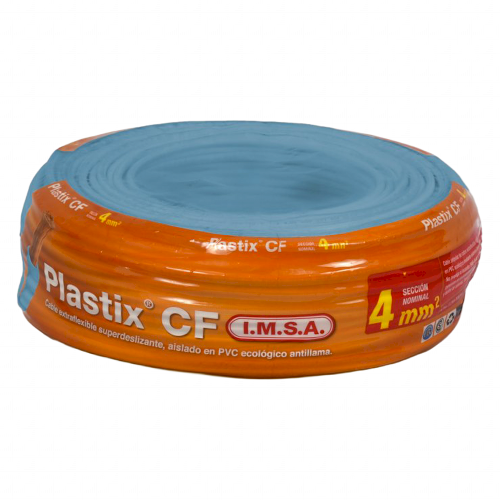 CABLE UNIPOLAR 4mm² PVC CELESTE IMSA (x 100M) JPF100040CCR