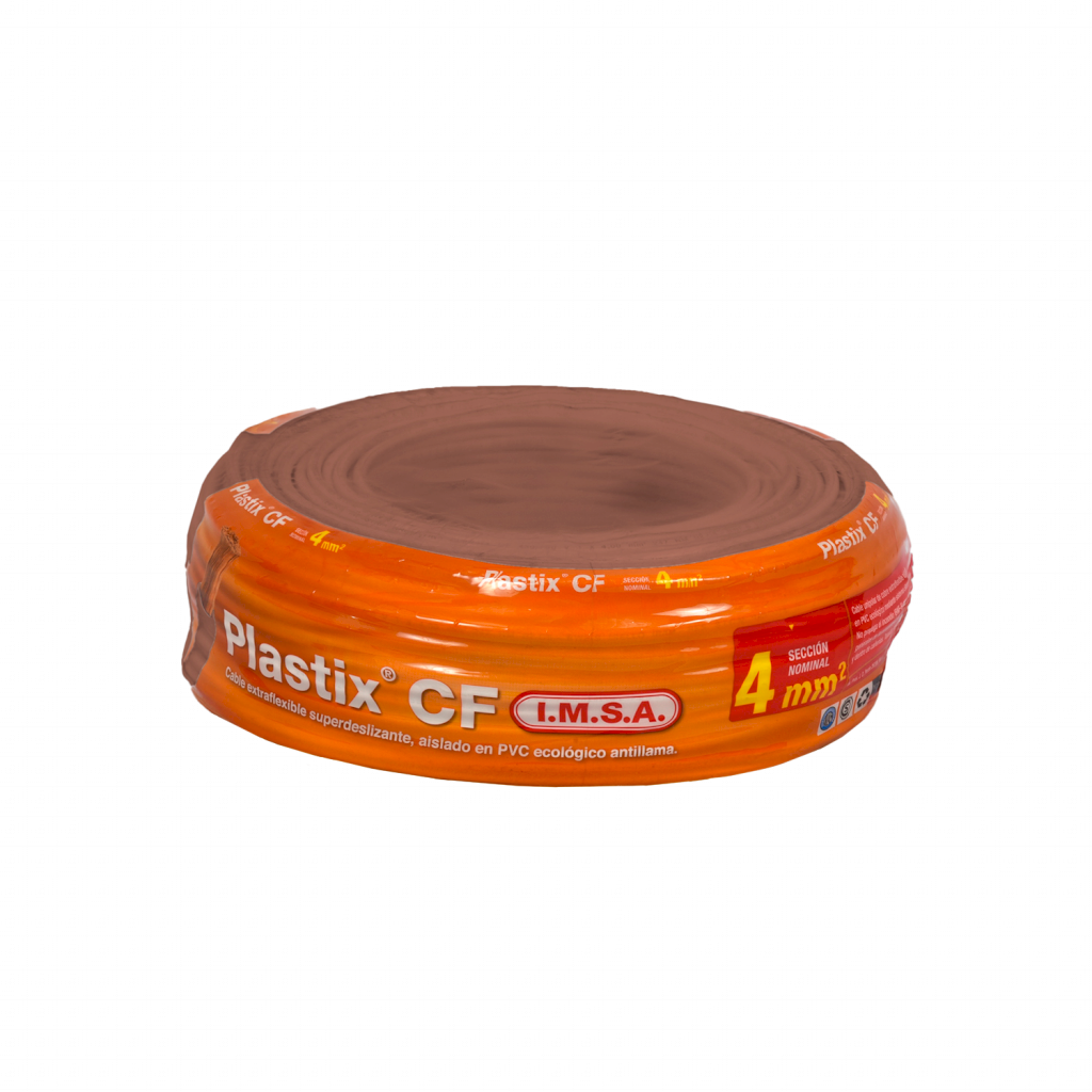 Cable Unipolar 4mm2 PVC Marron (x 100Mts) Imsa