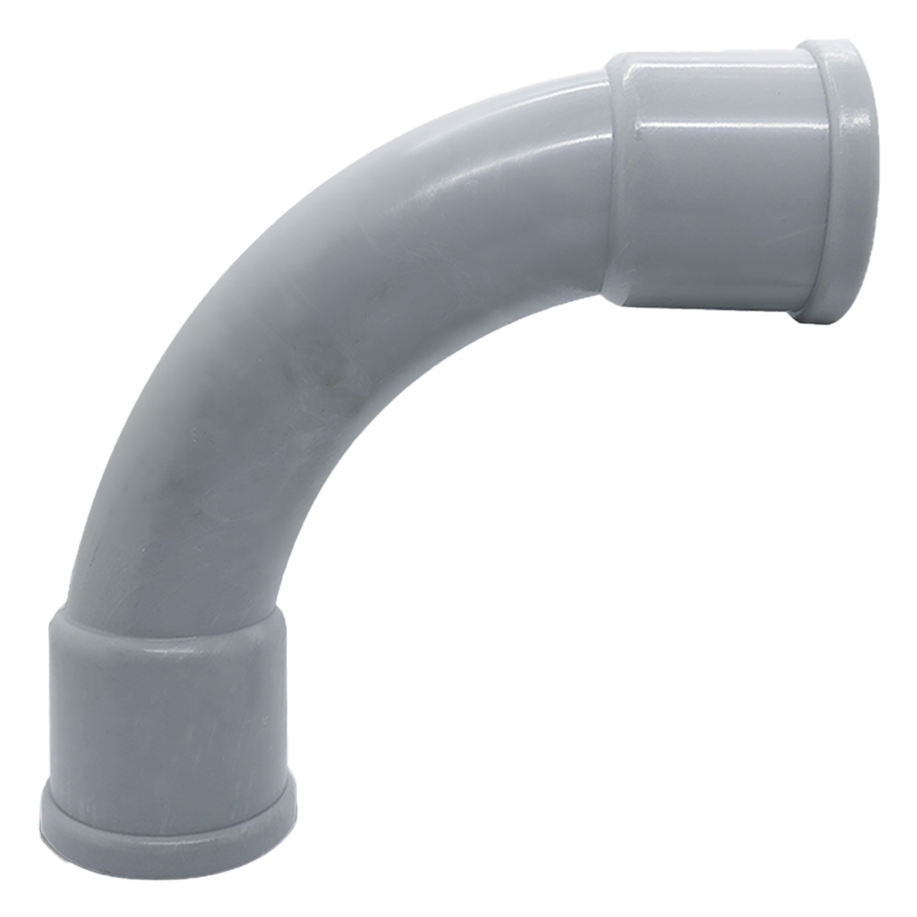 CURVA PARA CAÑO PVC RIGIDO BLANCO 1 1/2" 40mm VTR040E