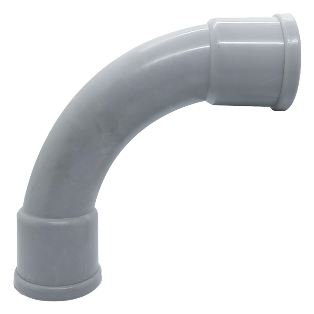 [20245] Curva P/Caño PVC Rígido 1 1/2" 40mm 90° Sistelectric