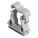 Grampa PVC P/Caño Ajustable 3/4" 20mm Gris Sistelectric