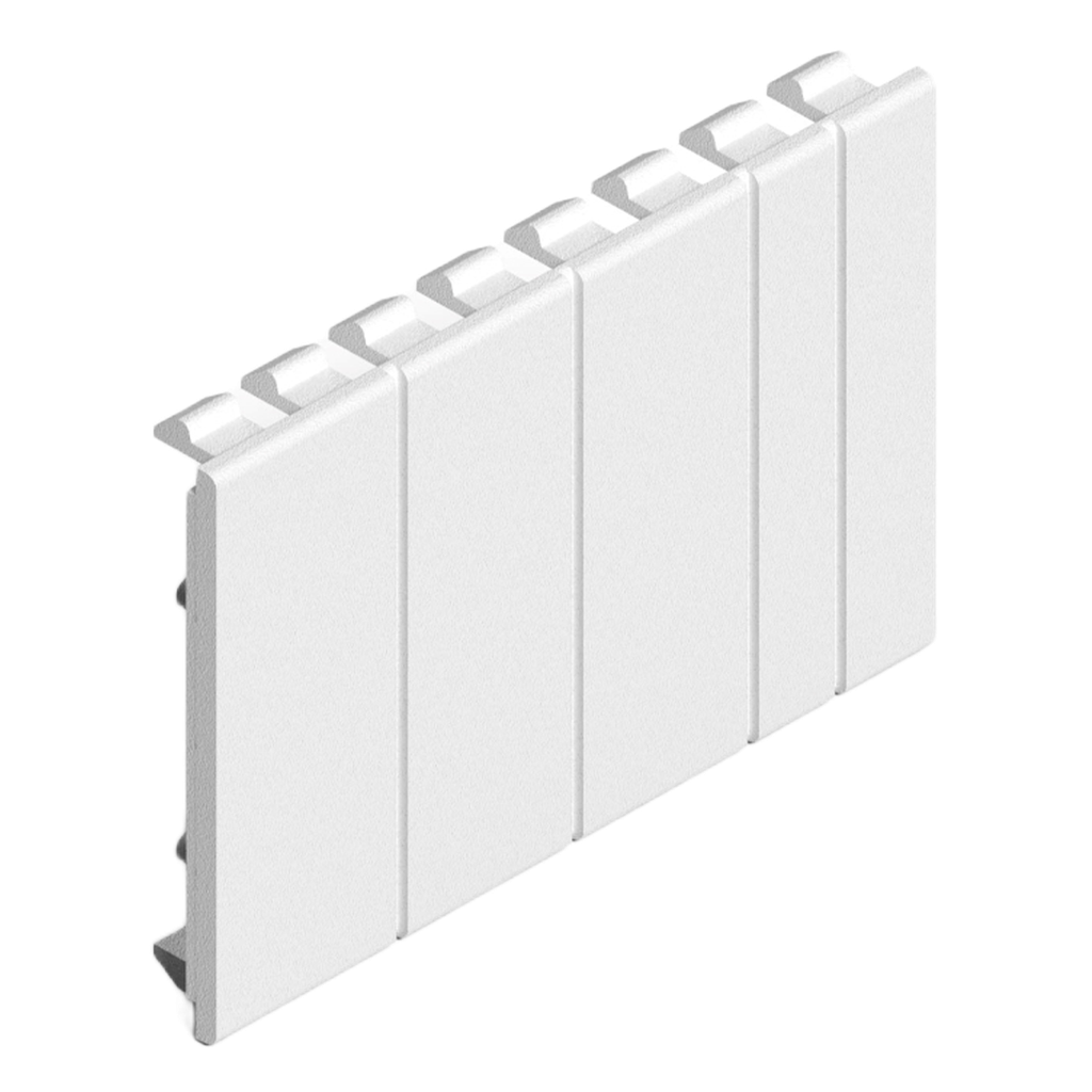 [22199] Tapa Plástica P/Módulo DIN 4 Polos Sistelectric