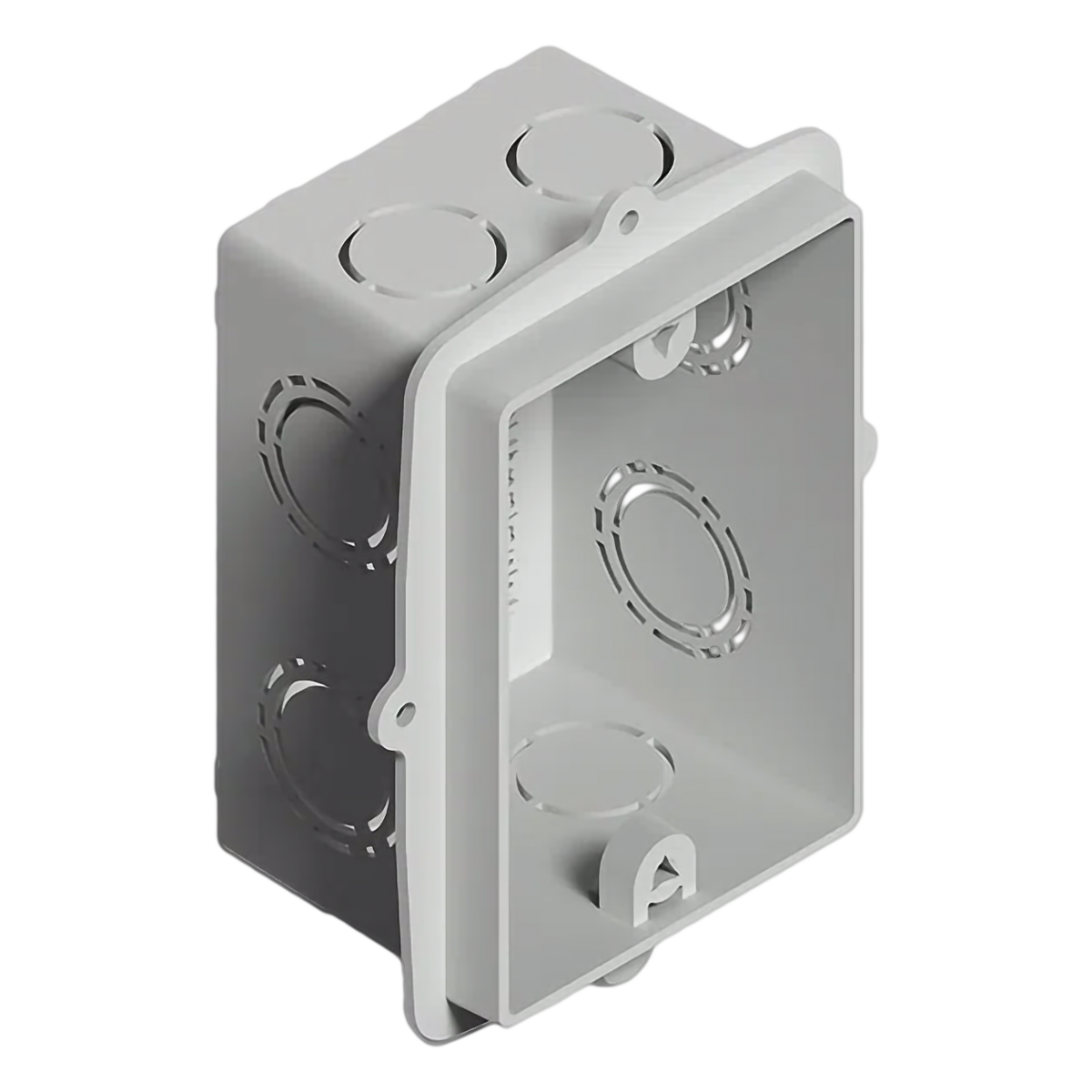 Caja de Embutir Rectangular PG 100x50mm PVC Sistelectric