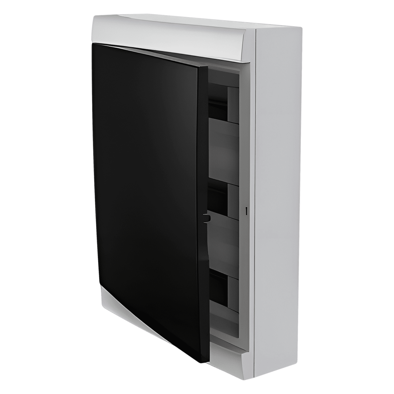 [24283] Tablero DIN Q-energy PVC Aplicar 36 Módulos Puerta Fume Interior IP30 Blanco Sistelectric
