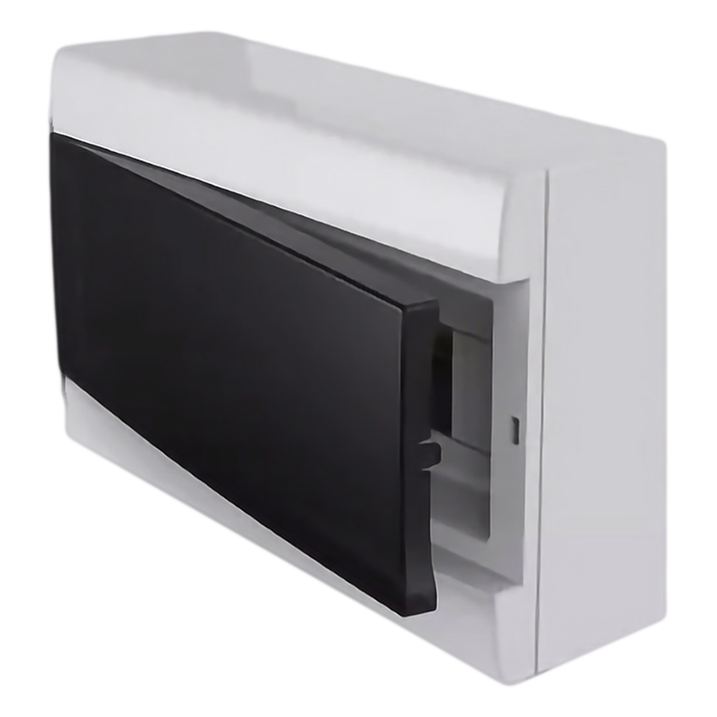 [31384] Tablero DIN Q-energy PVC Aplicar 12 Módulos Puerta Fume Interior IP30 Blanco Sistelectric