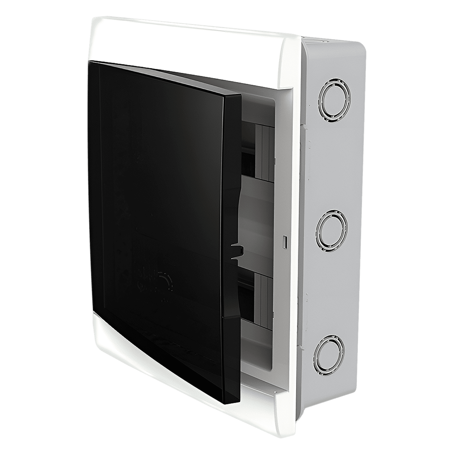 [31386] Tablero DIN PVC Embutir 24 Módulos Puerta Fume Interior IP30 Blanco Sistelectric