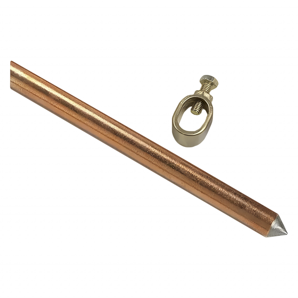 [31392] Kit Puesta a Tierra Jabalina JLJC 3/8" x 1,5Mts C/Tomacable Genrod