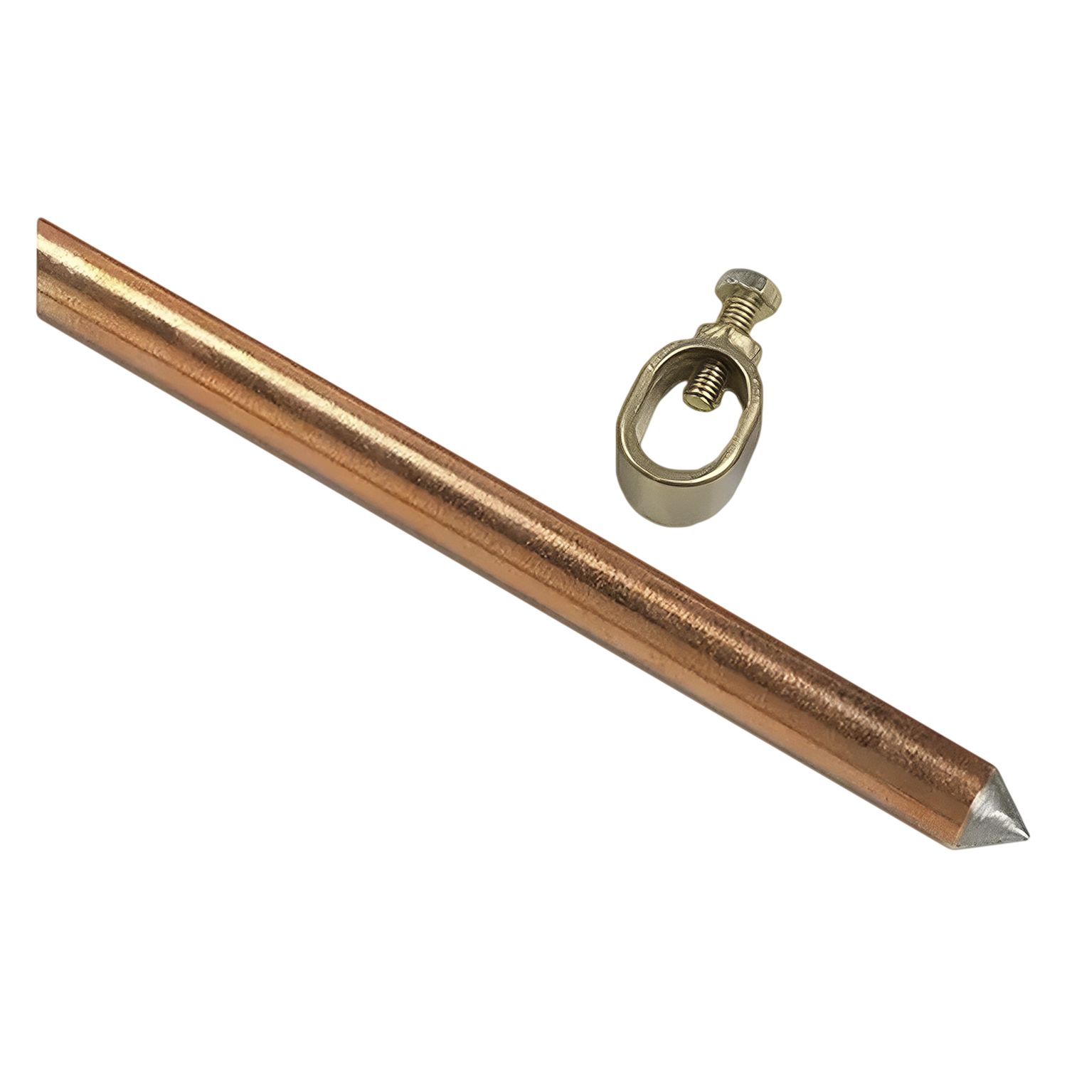 Kit Puesta a Tierra Jabalina JLJC 3/8" x 1,5Mts C/Tomacable Genrod