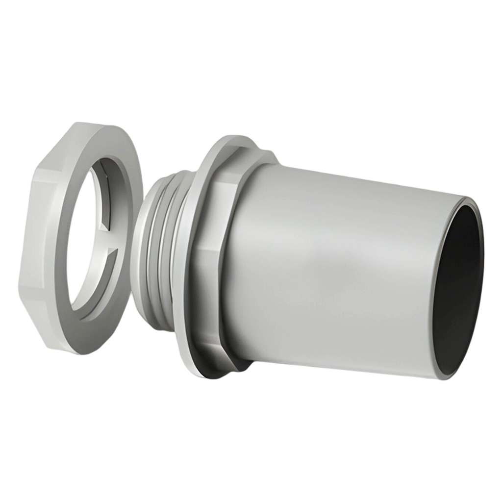 [31398] Conector P/Caño CTRG C/Tuerca 7/8" 22mm Sistelectric