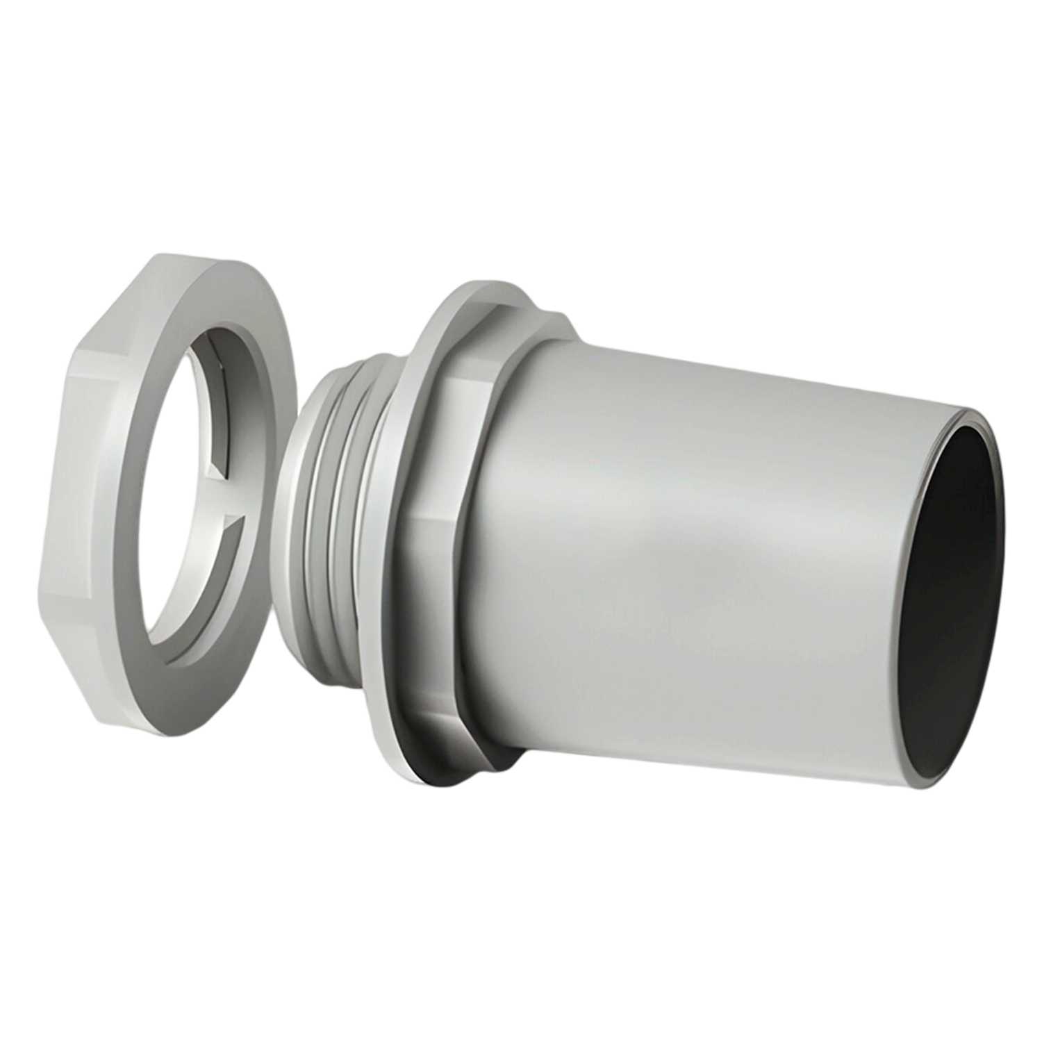 Conector P/Caño CTRG C/Tuerca 7/8" 22mm Sistelectric