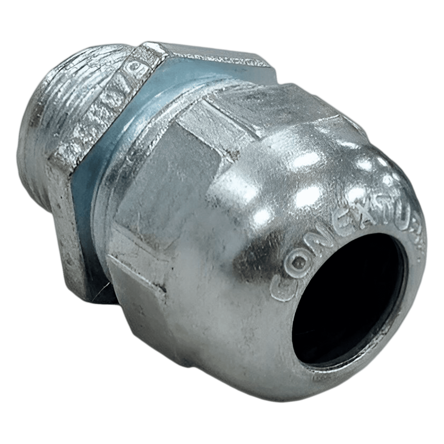 Prensacable de Zamak 1 1/4" Eléctrica S/Tuerca Acero Conextube