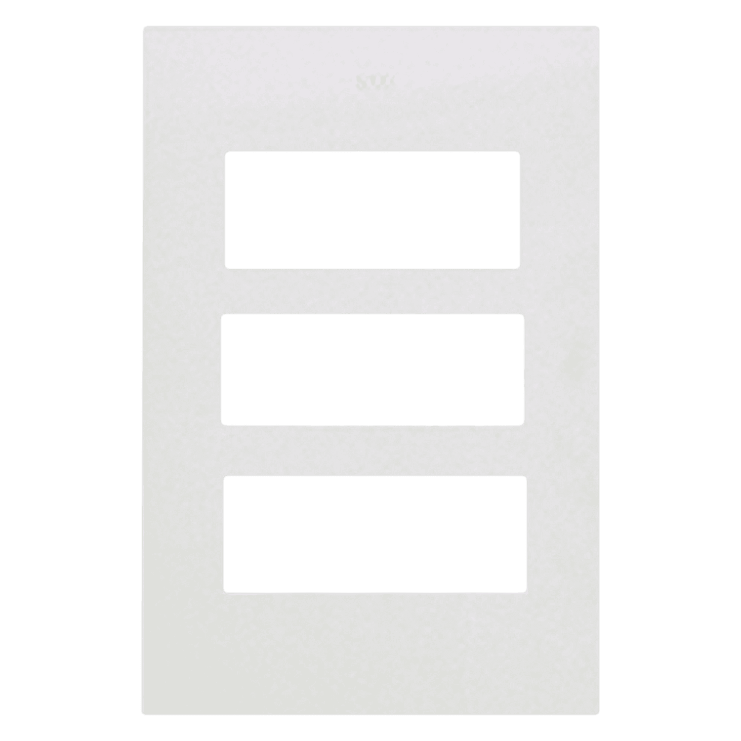 [2003] Tapa Siglo XXI Marfil Lujo 3 Módulos Cambre