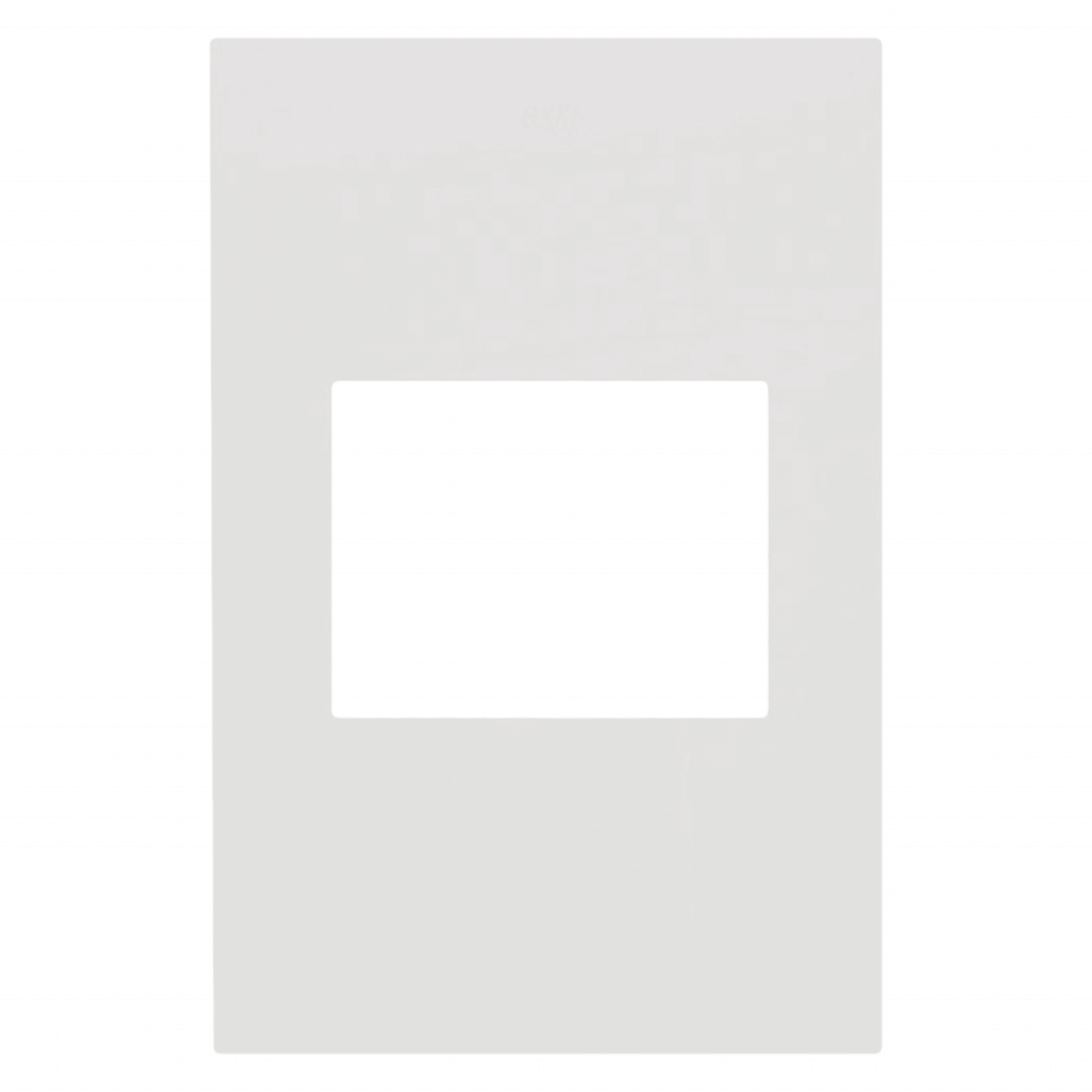 [2005] TAPA MARFIL LUJO P/MODULO DE TOMA SIGLO XXI 4135