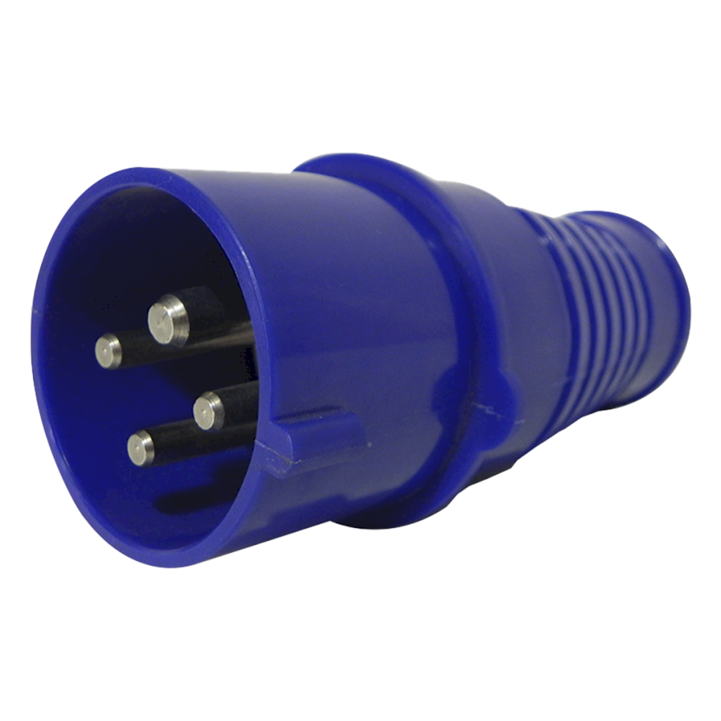 FICHA IND. 16A 3P+T 220V ALARGUE IP44 STECK S_4079W