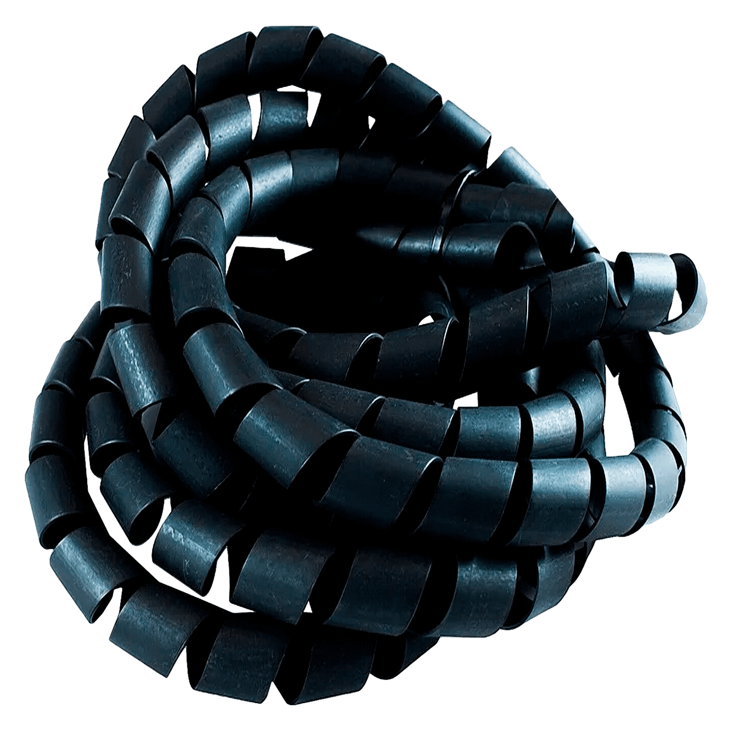Cinta Helicoidal 1/4' Poliamida Negro Precintos Roda