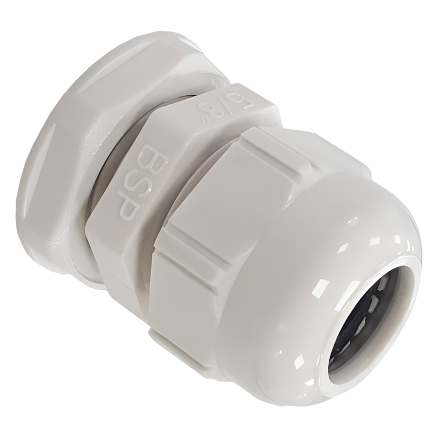 Prensacable de Poliamida 1/4" Gas de 3,5-6mm Gris Conextube