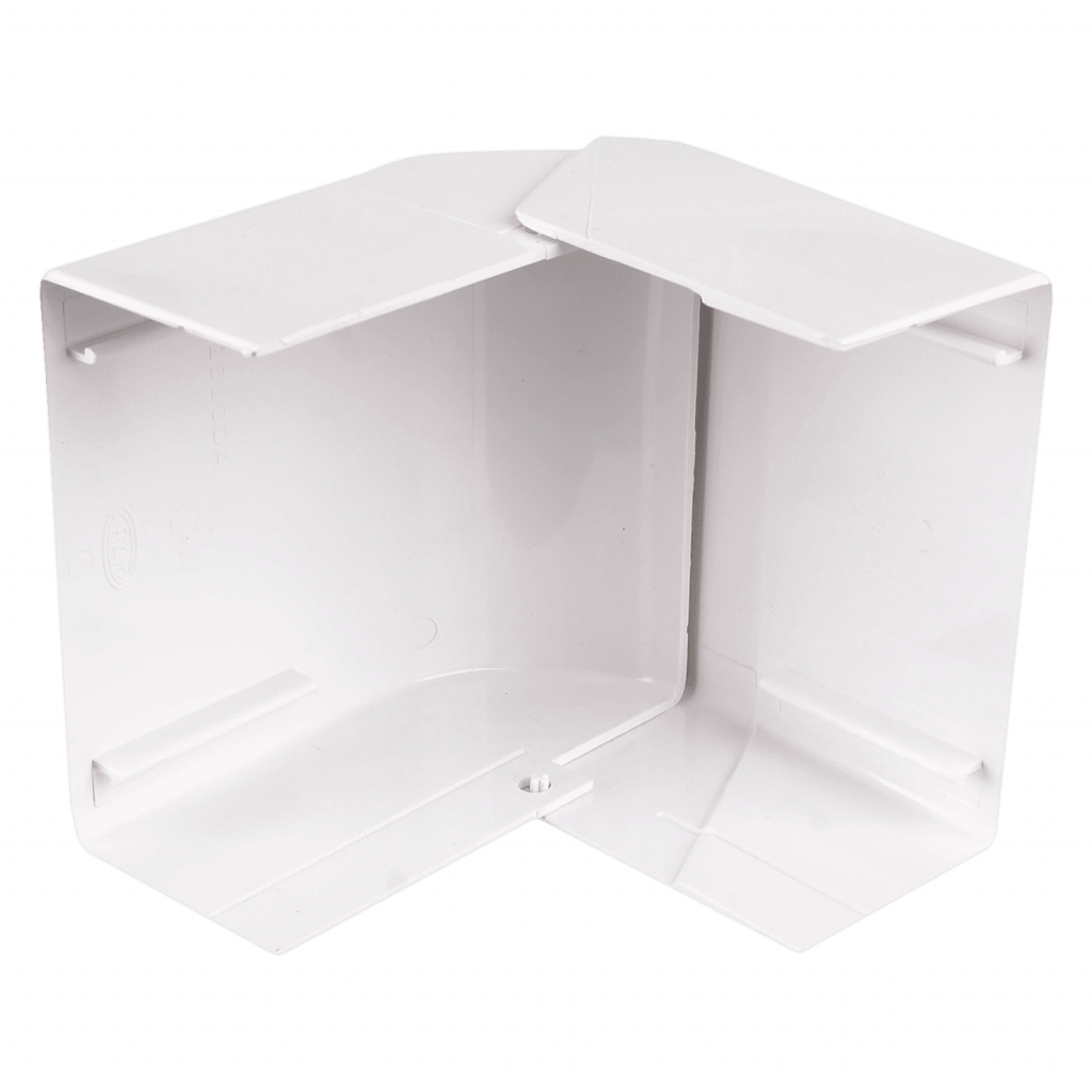 [7445] ACCESORIO ESQUINERO PARA CABLECANAL CKD 100x50 BCO LS-100-50-BL