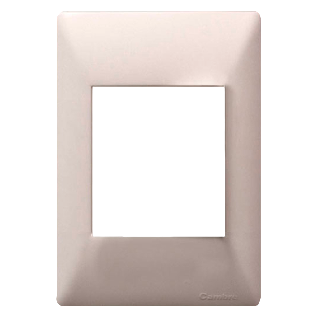 [10338] Tapa Siglo XXII Blanco 3 Módulo Cambre