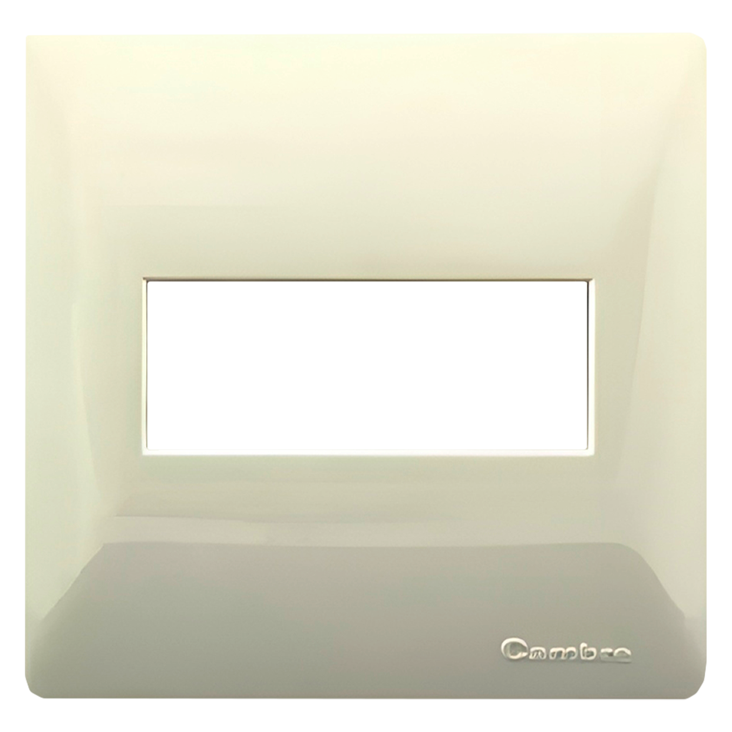 Tapa Siglo XXII Marfil Mignon 1 Módulo Cambre