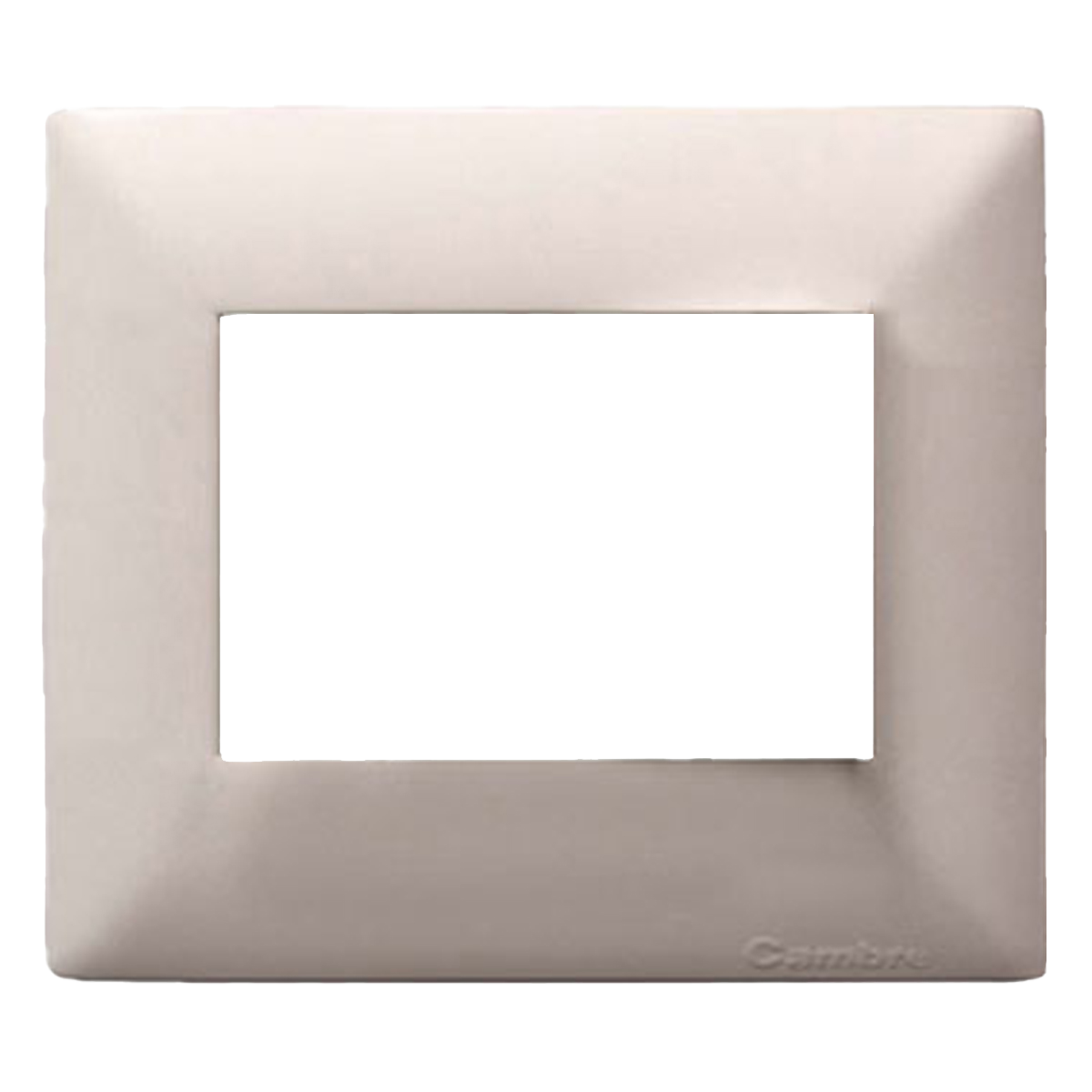 [10349] Tapa Siglo XXII Marfil Mignon 2 Módulos Cambre