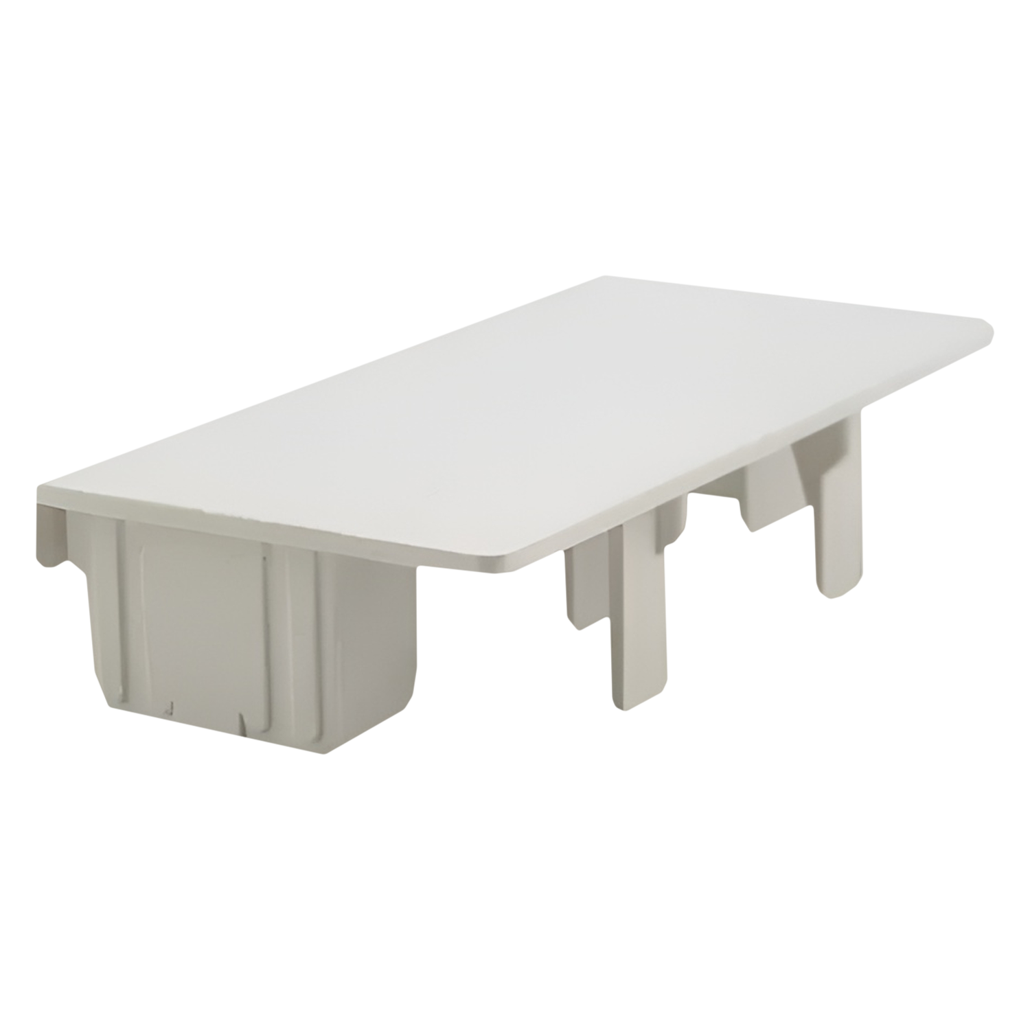 [4332] Accesorio Extremo P/Cablecanal CKD 100x50mm Blanco Pvc Zoloda