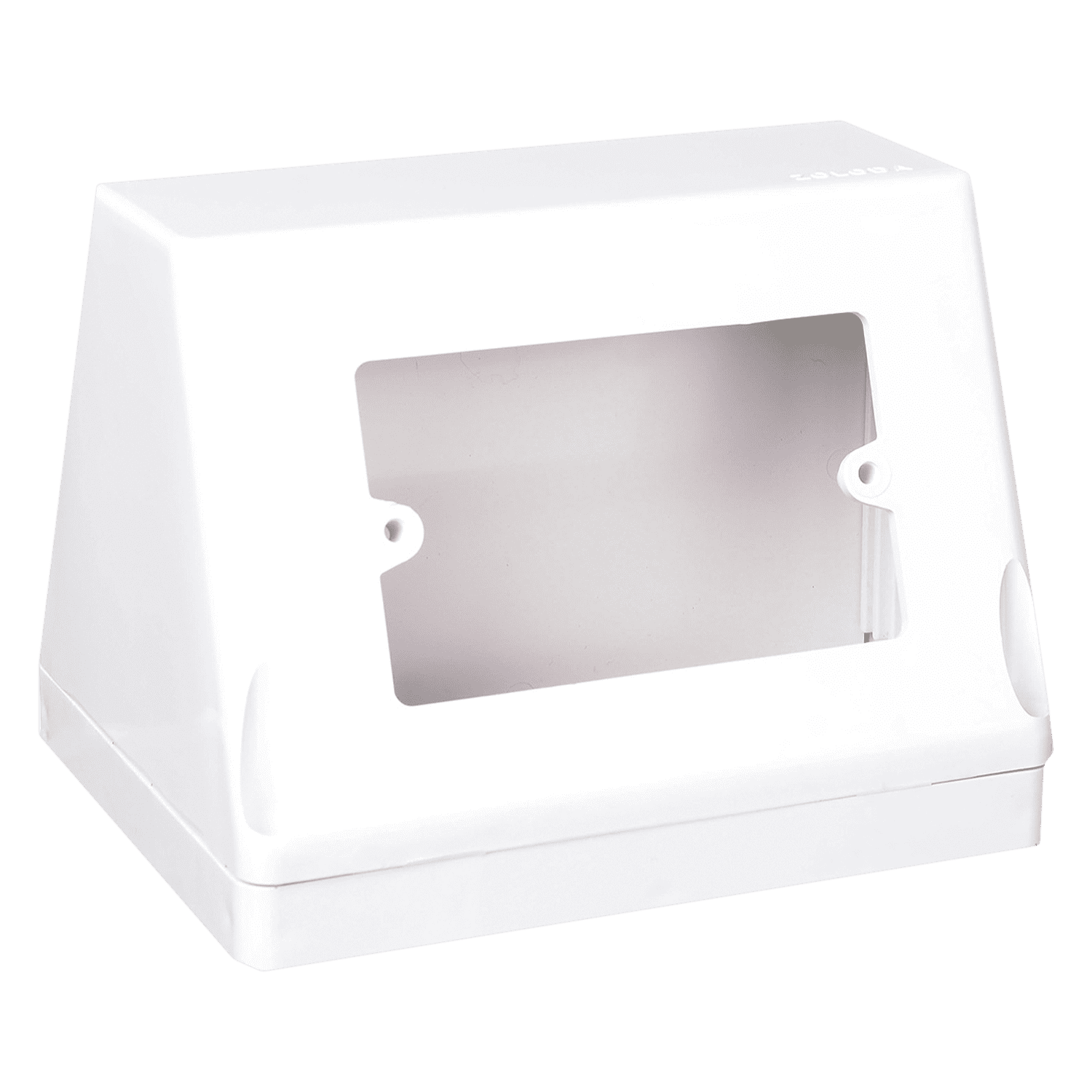 [5598] Persicopio Universal P/Cablecanal Piso/Pared PVC Blanco Zoloda