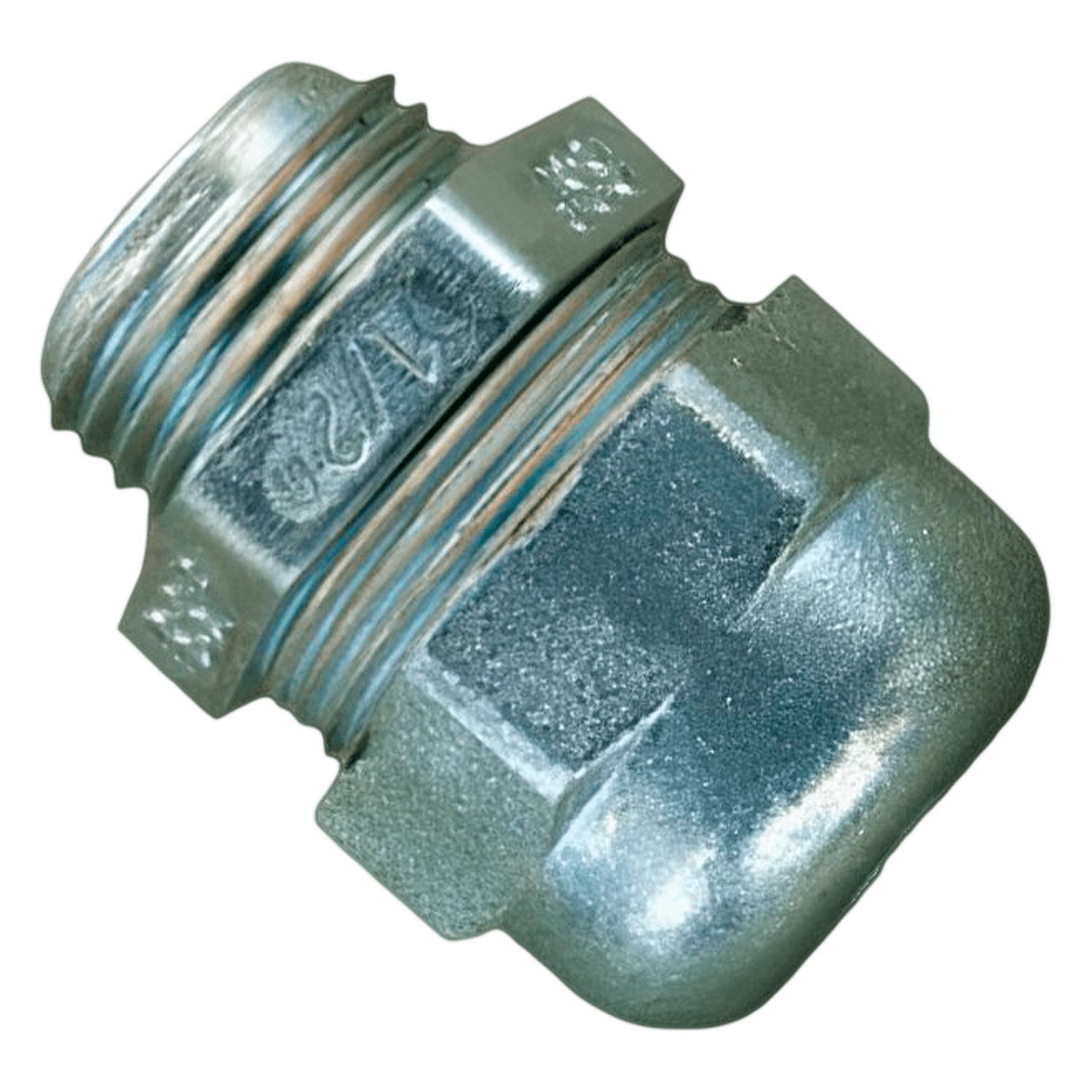 [12796] Prensacable Metálico 3/4" Eléctrica S/Tuerca Acero Conextube