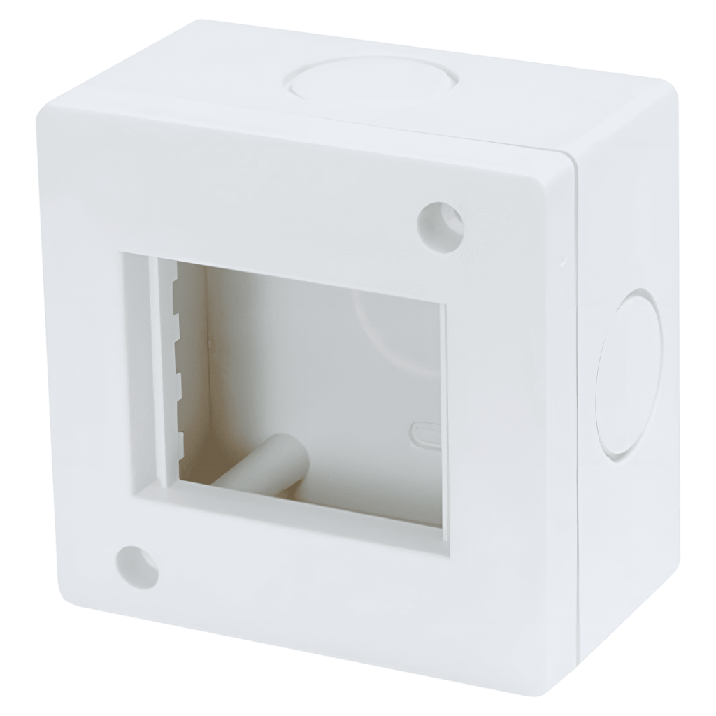 [8275] SOPORTE EXTERIOR - CAJA C/BASE PARA 2 MODULOS 4262