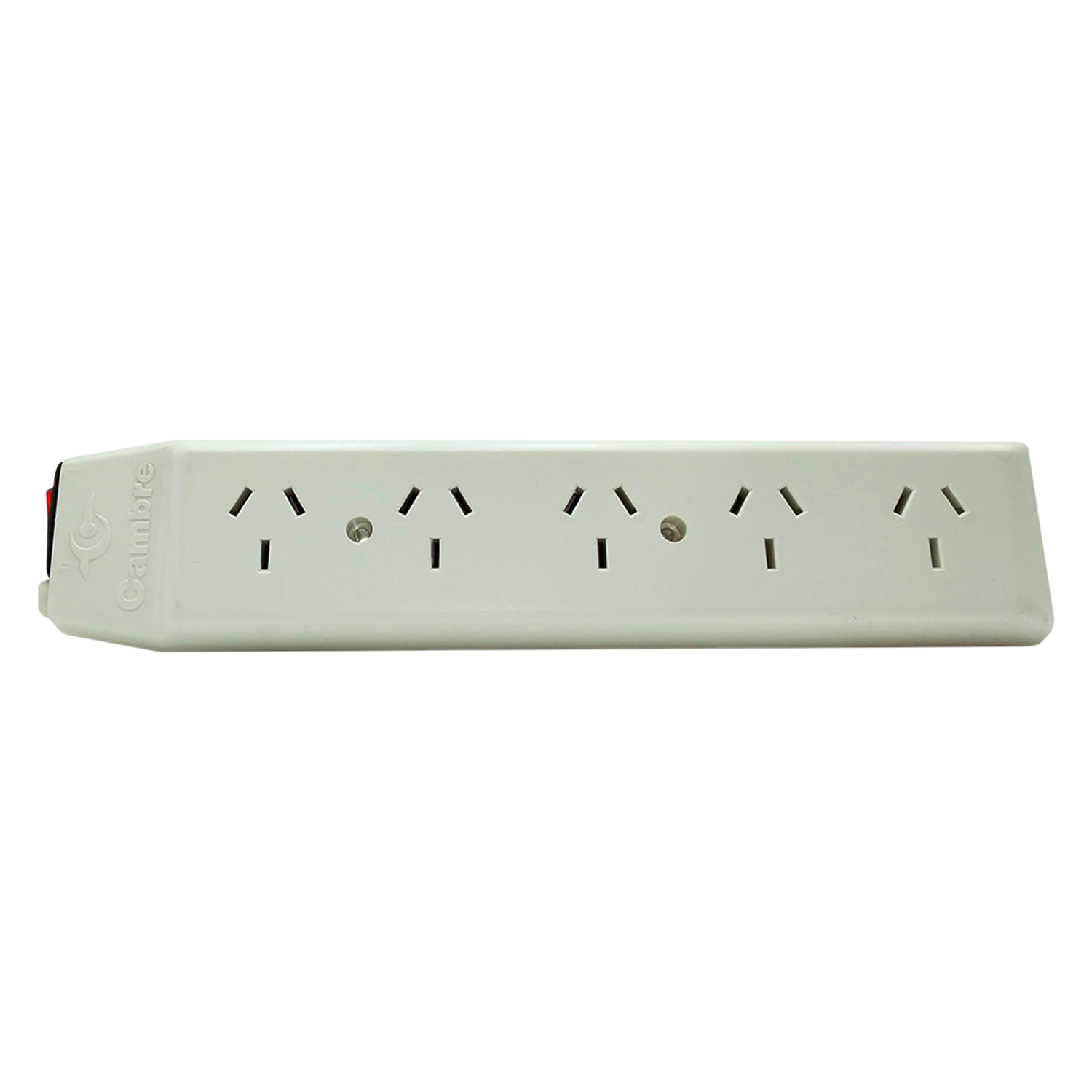[16436] Zapatilla 5 Tomas 3P 10A S/Cable Blanca Cambre