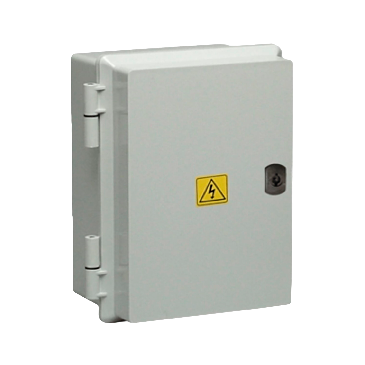 Tablero DIN PVC 16 Módulos C/Puerta Opaca Interior y Exterior IP65 Gris Roker