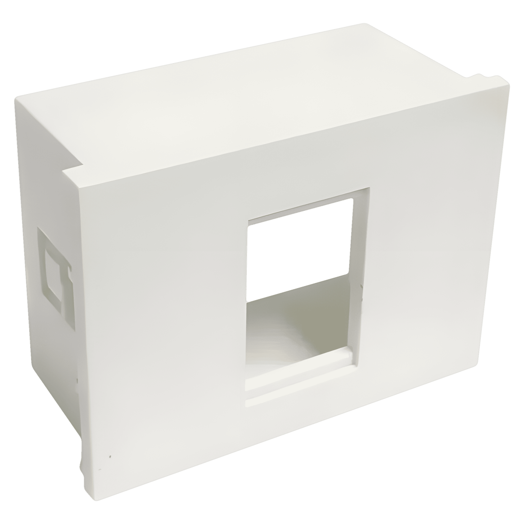 [18011] Caja de Aloje 1 Módulo RJ45 PVC Blanca Cambre