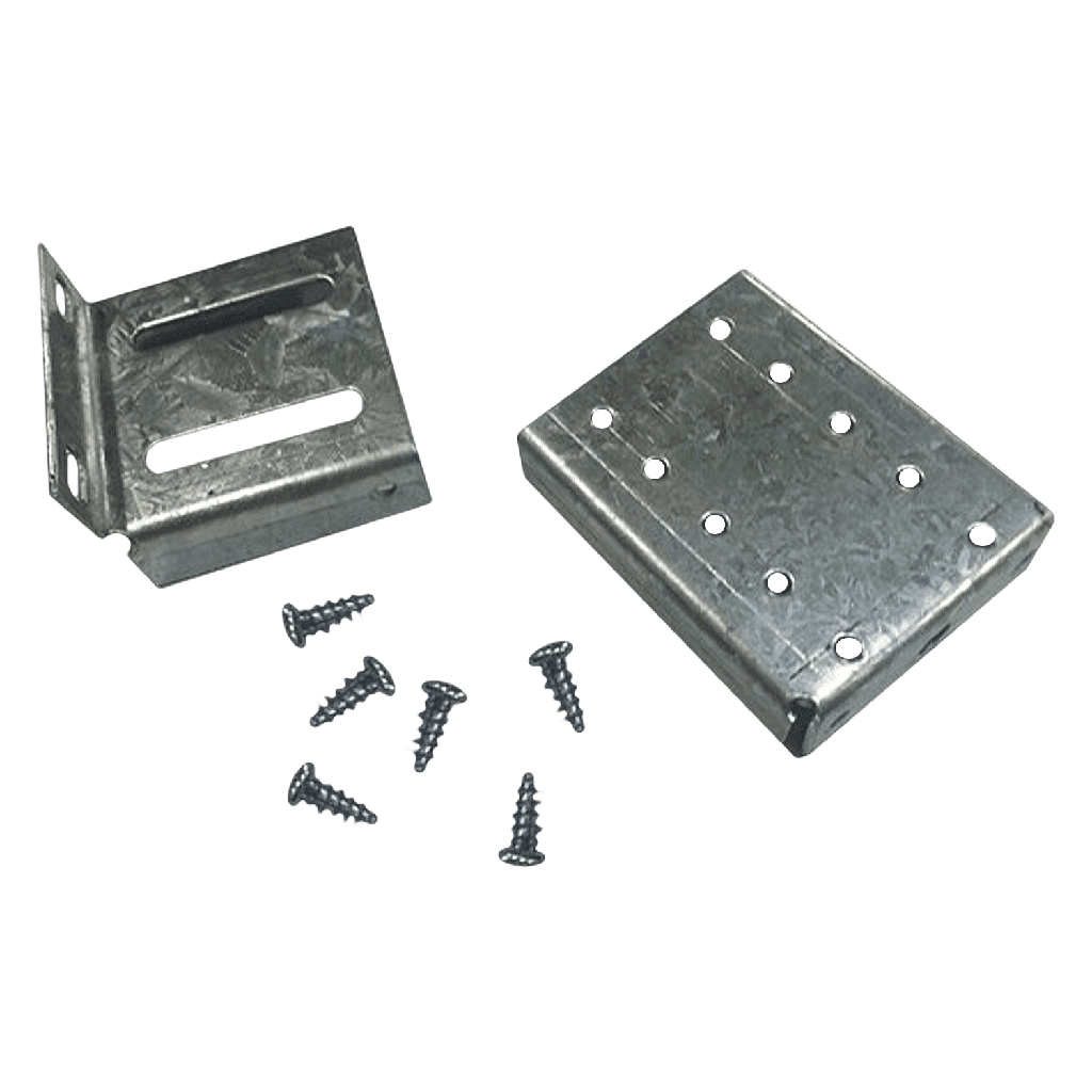 Soporte P/Riel Portaelementos de Chapa Zincada 55x65mm 0 Módulos DIN Genrod