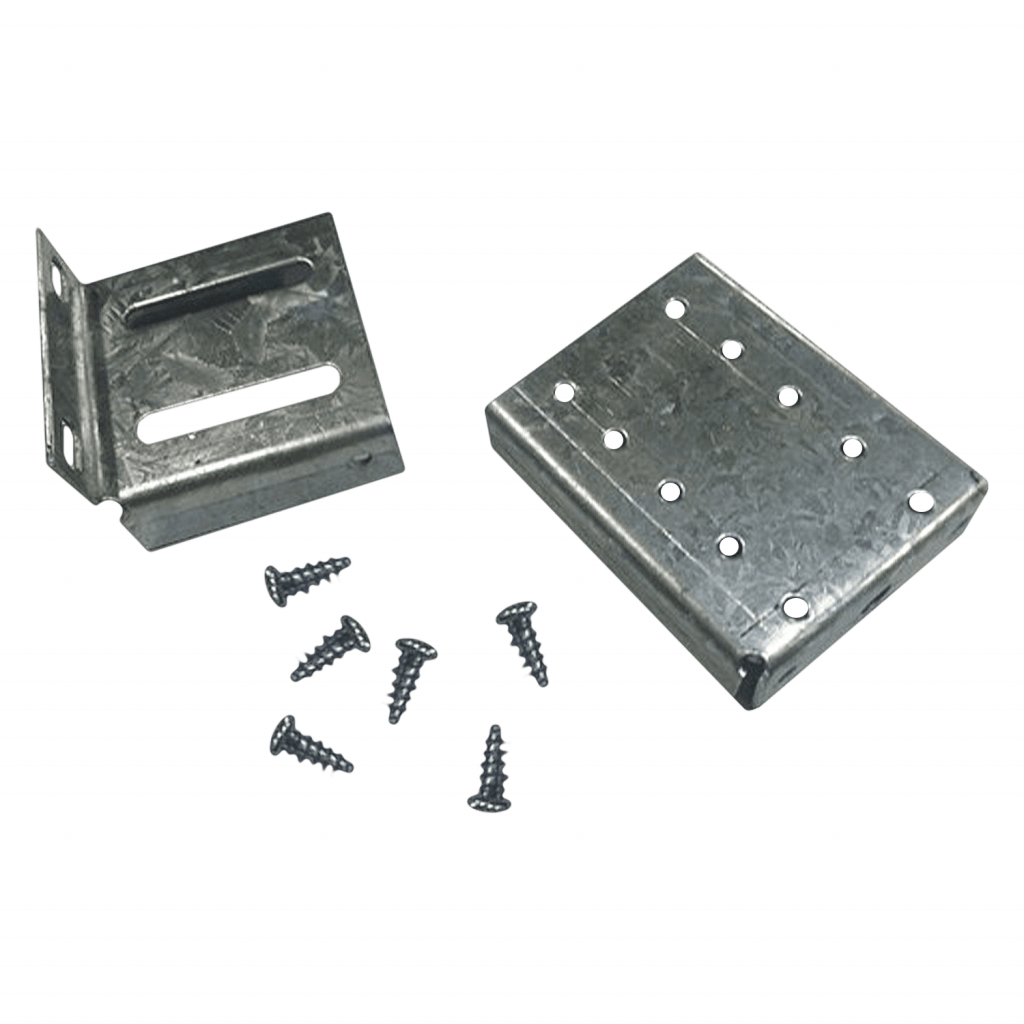 Soporte P/Riel Portaelementos de Chapa Zincada 55x65mm 0 Módulos DIN Genrod