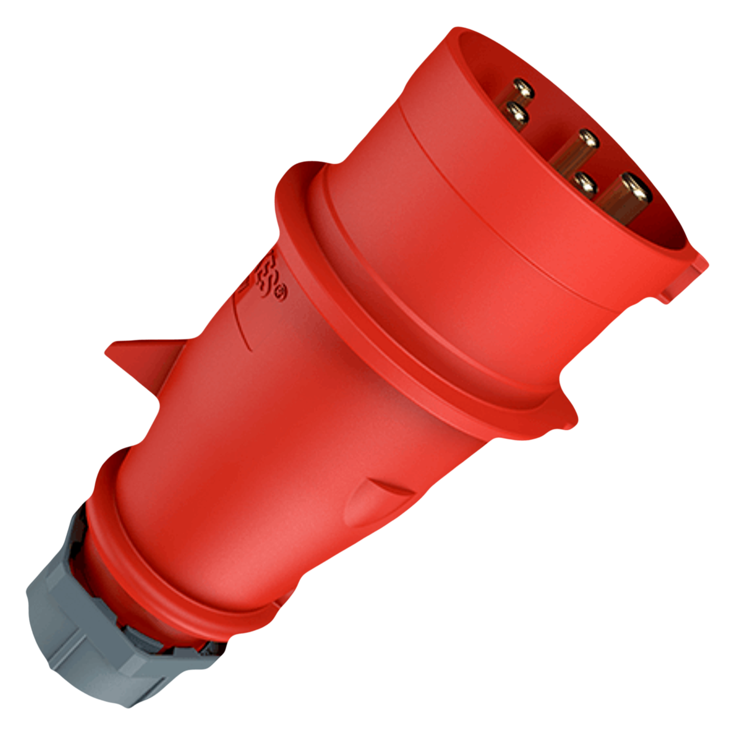 Ficha Industrial 16A 5P 380V Alargue IP44 Cambre