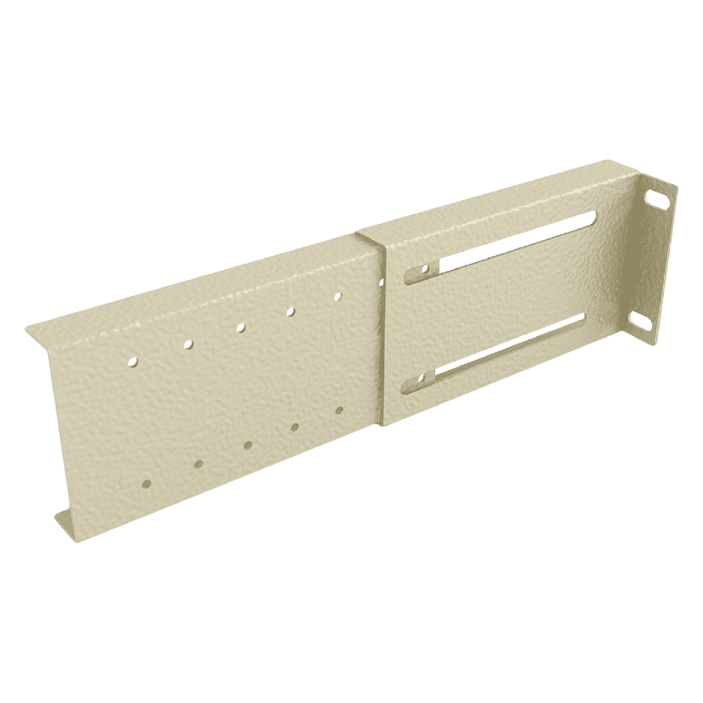 [20527] Soporte P/Riel Portaelementos de Chapa Acero 55x100mm 0 Módulos DIN Genrod